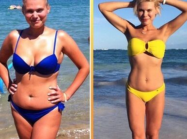 dieta arbuzowa zdjęcia przed i po